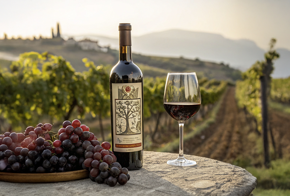 The first appearance of wine - image